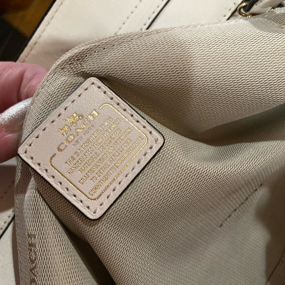 Coach 1941 swagger satchel & keychain charm bundle - Picture 8 of 9